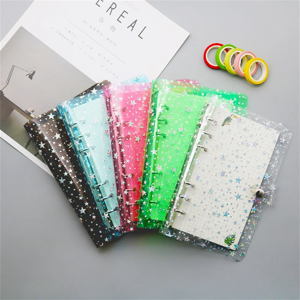 1 Pc Loose Leaf Notebook Cover (not Including Notebook) A6 A5 Gypsophila Notebook Cover Six-hole Supplies Loose-leaf Shell
1 Pc Loose Leaf Notebook Cover (not Including Notebook) A6 A5 Gypsophila Notebook Cover Six-hole Supplies Loose-leaf Shell
