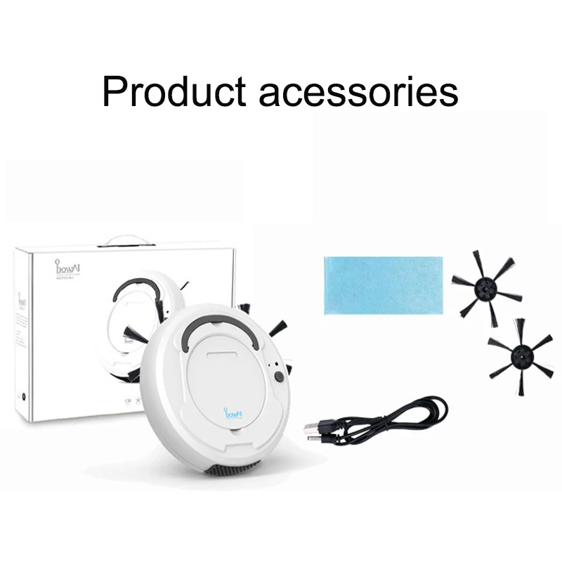 Multifunctional Robot Vacuum CleanerThree-in-one Cleaner Automatic Rechargeable Intelligent Wet And Dry Sweeping Vacuum Cleaner
Multifunctional Robot Vacuum CleanerThree-in-one Cleaner Automatic Rechargeable Intelligent Wet And Dry Sweeping Vacuum Cleaner