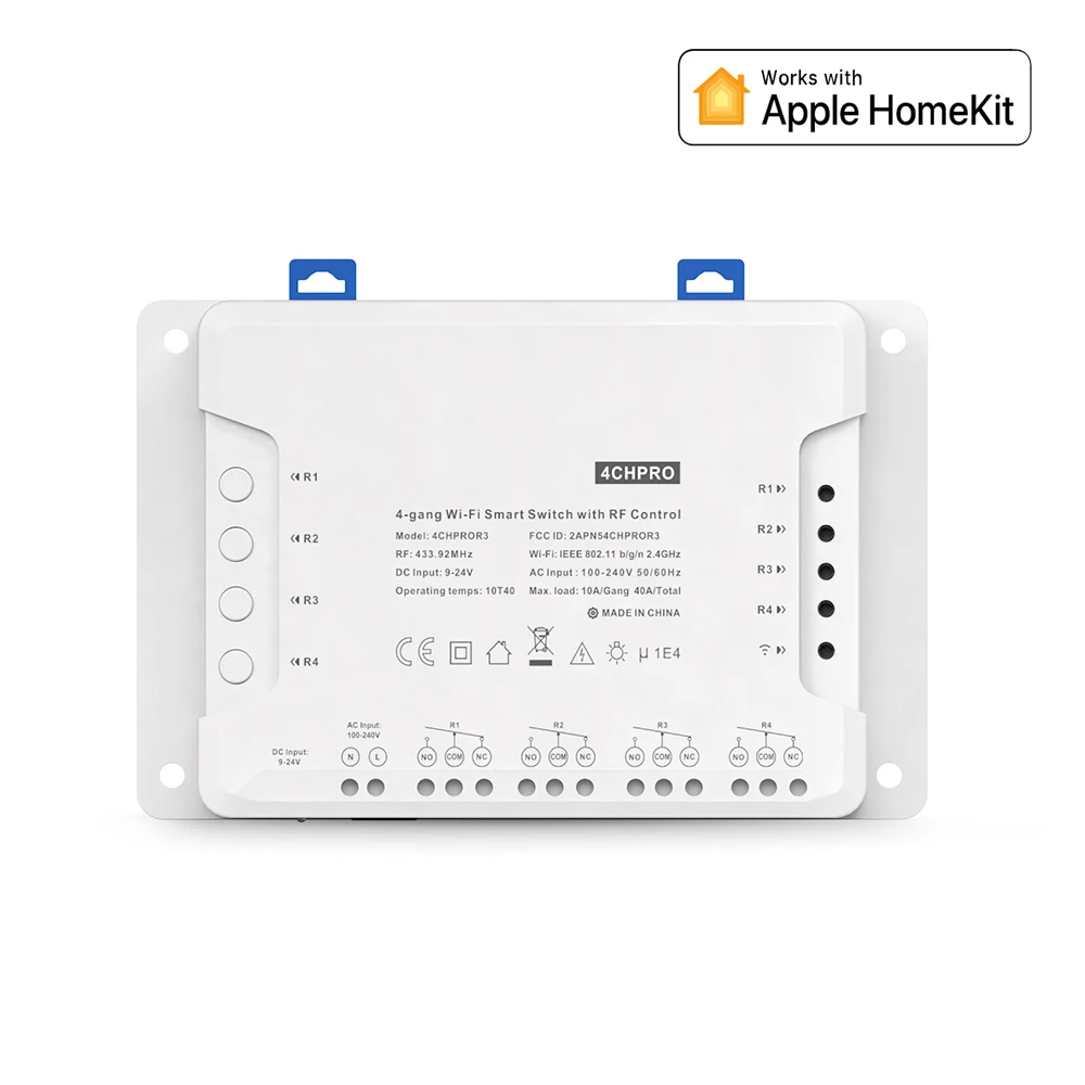 HomeKit переключатель Google Assistant 4CH Pro R3 Sonof WiFi умный дом беспроводной пульт