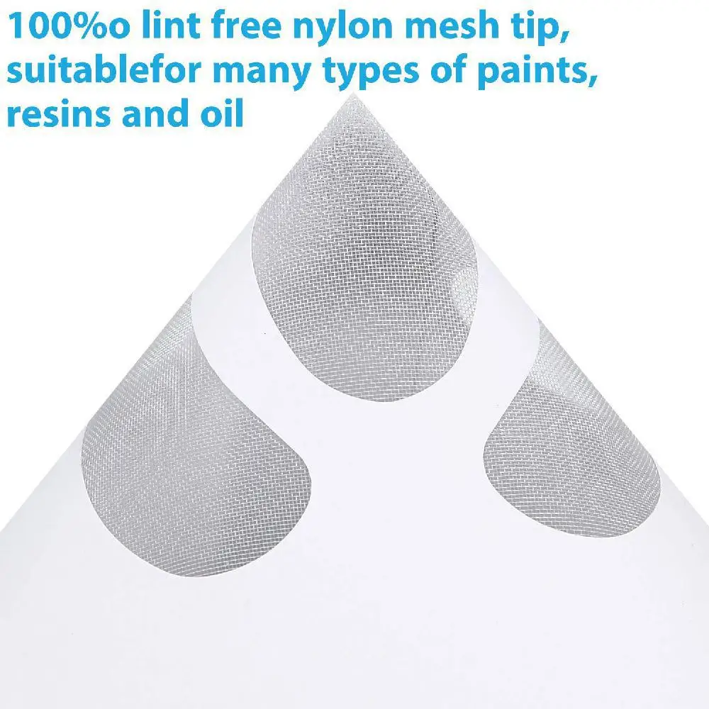 Silicone Funnel Paint Filter with Nylon Filter Element
Silicone Funnel Paint Filter with Nylon Filter Element