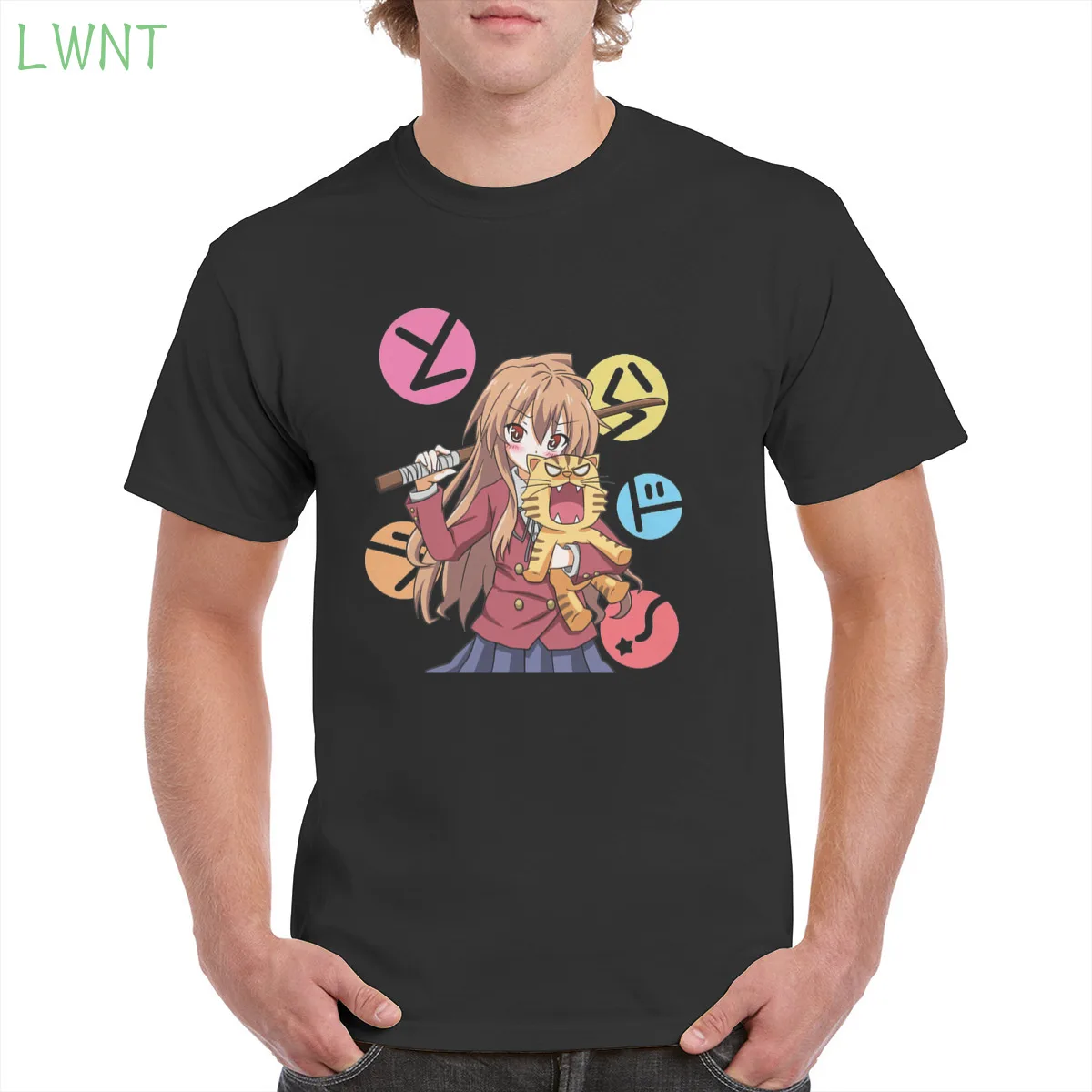 Toradora Anime Taiga Cute With Tiger 100% Cotton Tshirt Top Harajuku Aesthetic Tshirt Oversized clothes Female/Man
Toradora Anime Taiga Cute With Tiger 100% Cotton Tshirt Top Harajuku Aesthetic Tshirt Oversized clothes Female/Man