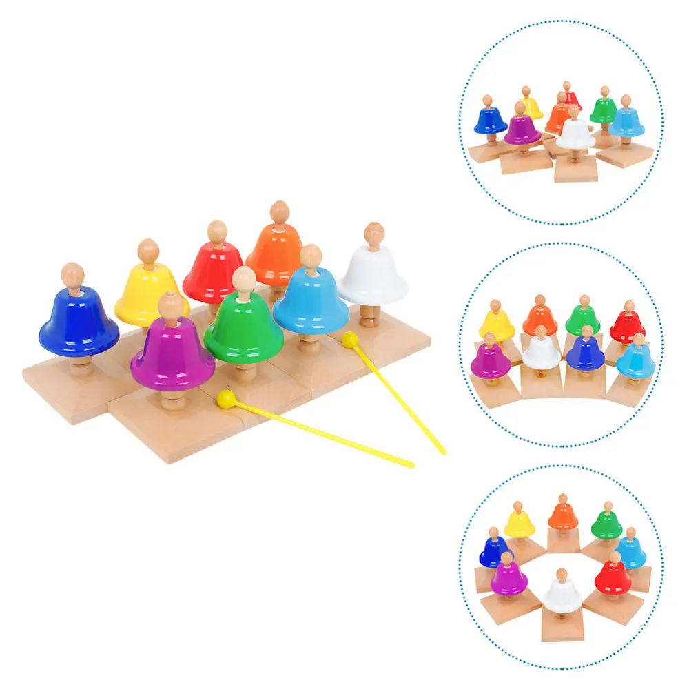 8pcs Practical Children Percussion Instrument Class Bell for Kids Playing 
8pcs Practical Children Percussion Instrument Class Bell for Kids Playing