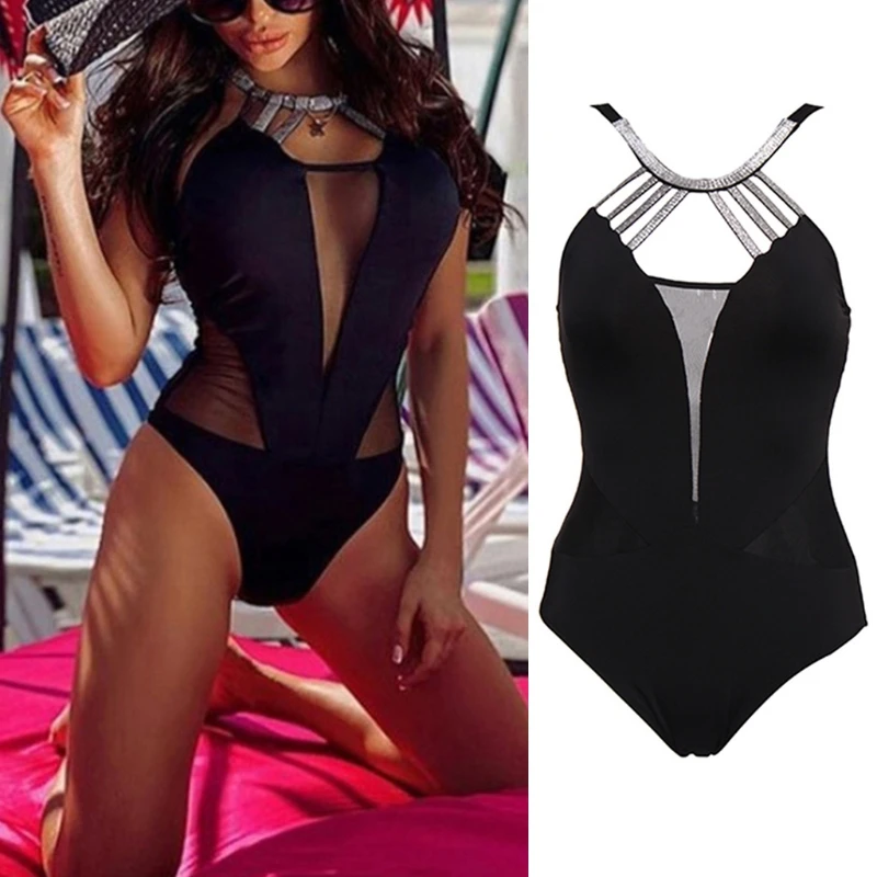 One-piece Swimsuit Women Hollow Out Straps Backless Swimsuit Summer Solid Color Bikini Swimwear Bathing Suit MXMA
One-piece Swimsuit Women Hollow Out Straps Backless Swimsuit Summer Solid Color Bikini Swimwear Bathing Suit MXMA