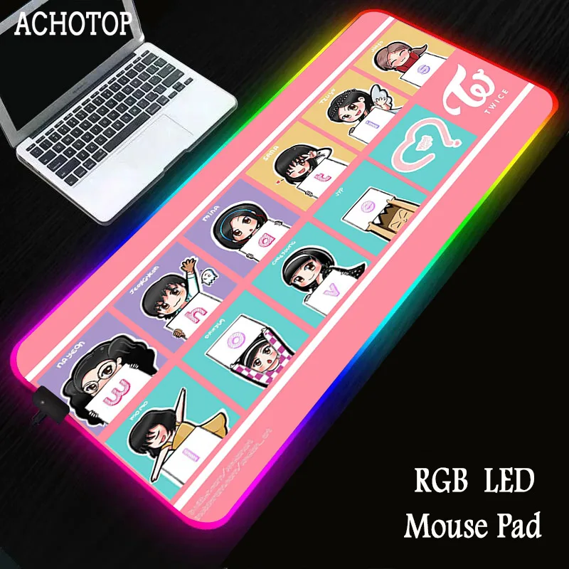 Girls RGB Gaming Mouse Pad Gamer Computer LED Lighting USB Large Mousepad Colorful Non-slip Desk Pad Mice Mat
Girls RGB Gaming Mouse Pad Gamer Computer LED Lighting USB Large Mousepad Colorful Non-slip Desk Pad Mice Mat