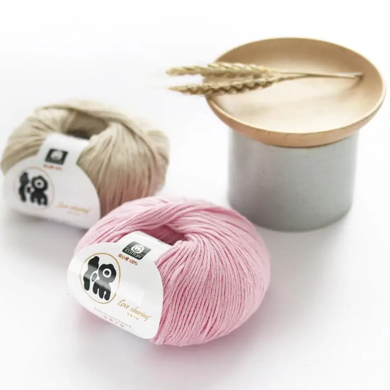 50g/lot High Quality 100% Baby Organic Cotton Thick Yarn For Knitting Crochet DIY Sweater Scarf Doll Yarn Eco-Friendly AQ357
50g/lot High Quality 100% Baby Organic Cotton Thick Yarn For Knitting Crochet DIY Sweater Scarf Doll Yarn Eco-Friendly AQ357