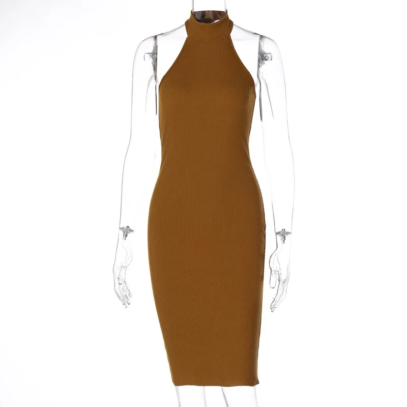 Spring Summer Women Sexy Sleeveless 2 Color Knit Dress Slim Korean Pullovers Dresses 2021 New Casual Elegant Pencil Lady Dress
Spring Summer Women Sexy Sleeveless 2 Color Knit Dress Slim Korean Pullovers Dresses 2021 New Casual Elegant Pencil Lady Dress