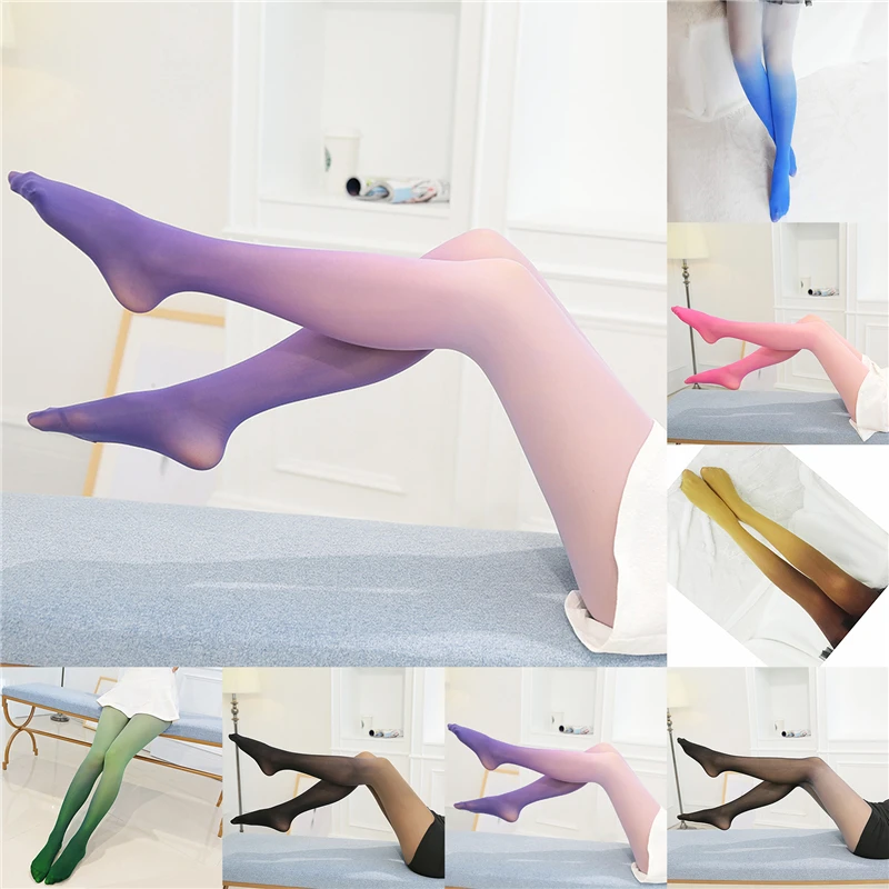 Women Tights Gradient Candy Colorful Pantyhose With Print Tights Female Stockings Pantys Winter Warm Tights Medias
Women Tights Gradient Candy Colorful Pantyhose With Print Tights Female Stockings Pantys Winter Warm Tights Medias