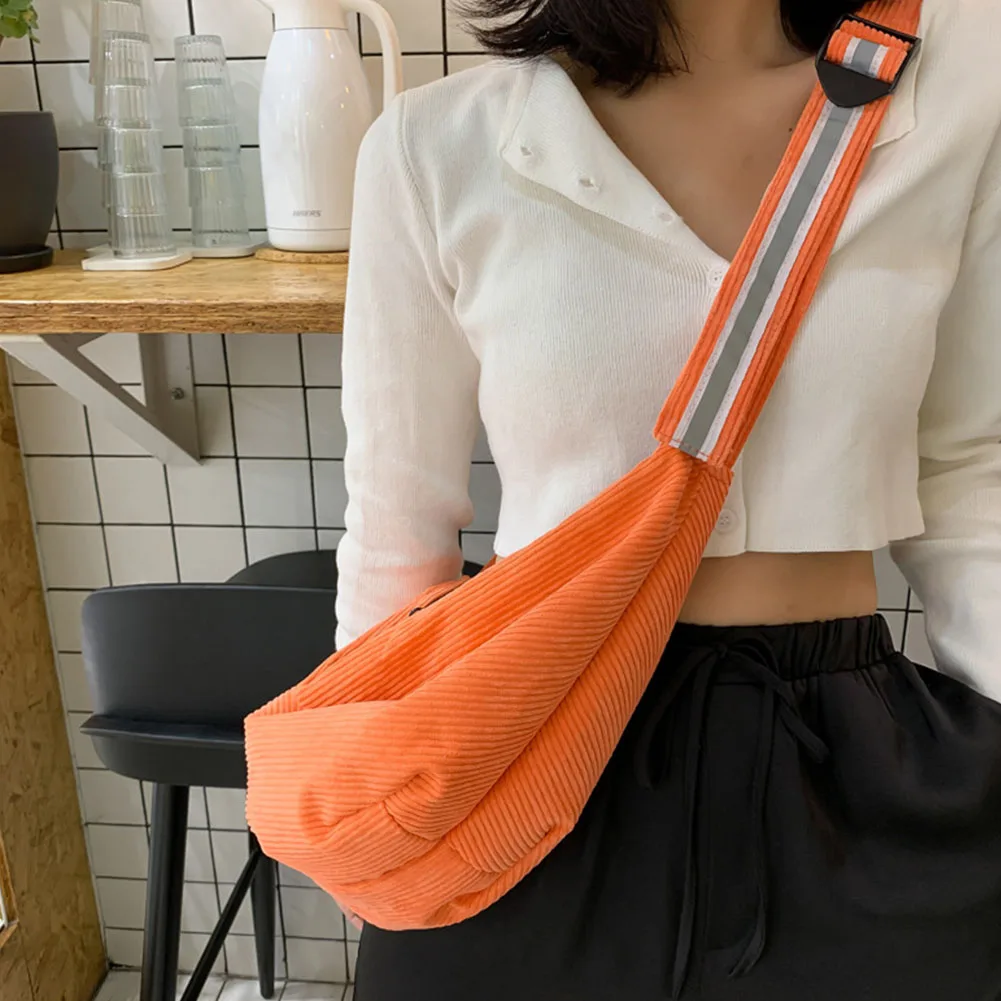 Solid Color Fashion Casual Cool Women's Handbags Trendy Leisure Crossbody Bag Ladies Corduroy Female Travel Shoulder Bags
Solid Color Fashion Casual Cool Women's Handbags Trendy Leisure Crossbody Bag Ladies Corduroy Female Travel Shoulder Bags