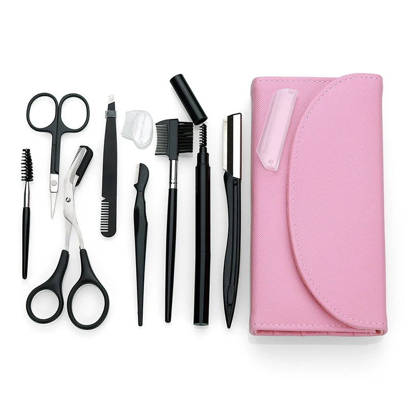 8Pcs Eyebrow Cutters Set Eye Brow Trimmer Scissors Face Shaver Hair Removal Razor Woman Eyebrow Shaper Makeup Tools
8Pcs Eyebrow Cutters Set Eye Brow Trimmer Scissors Face Shaver Hair Removal Razor Woman Eyebrow Shaper Makeup Tools