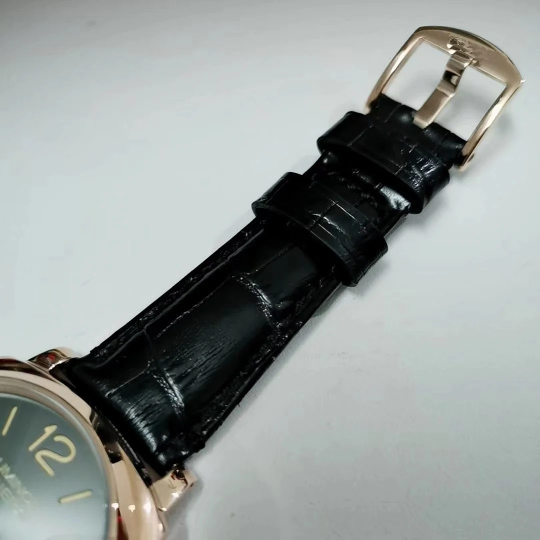 Luxury Brand New Men Automatic Mechanical Rose Gold Black Leather Stainless Steel 3 Days 1950 Watch Grey Dial Luminous 42mm
Luxury Brand New Men Automatic Mechanical Rose Gold Black Leather Stainless Steel 3 Days 1950 Watch Grey Dial Luminous 42mm