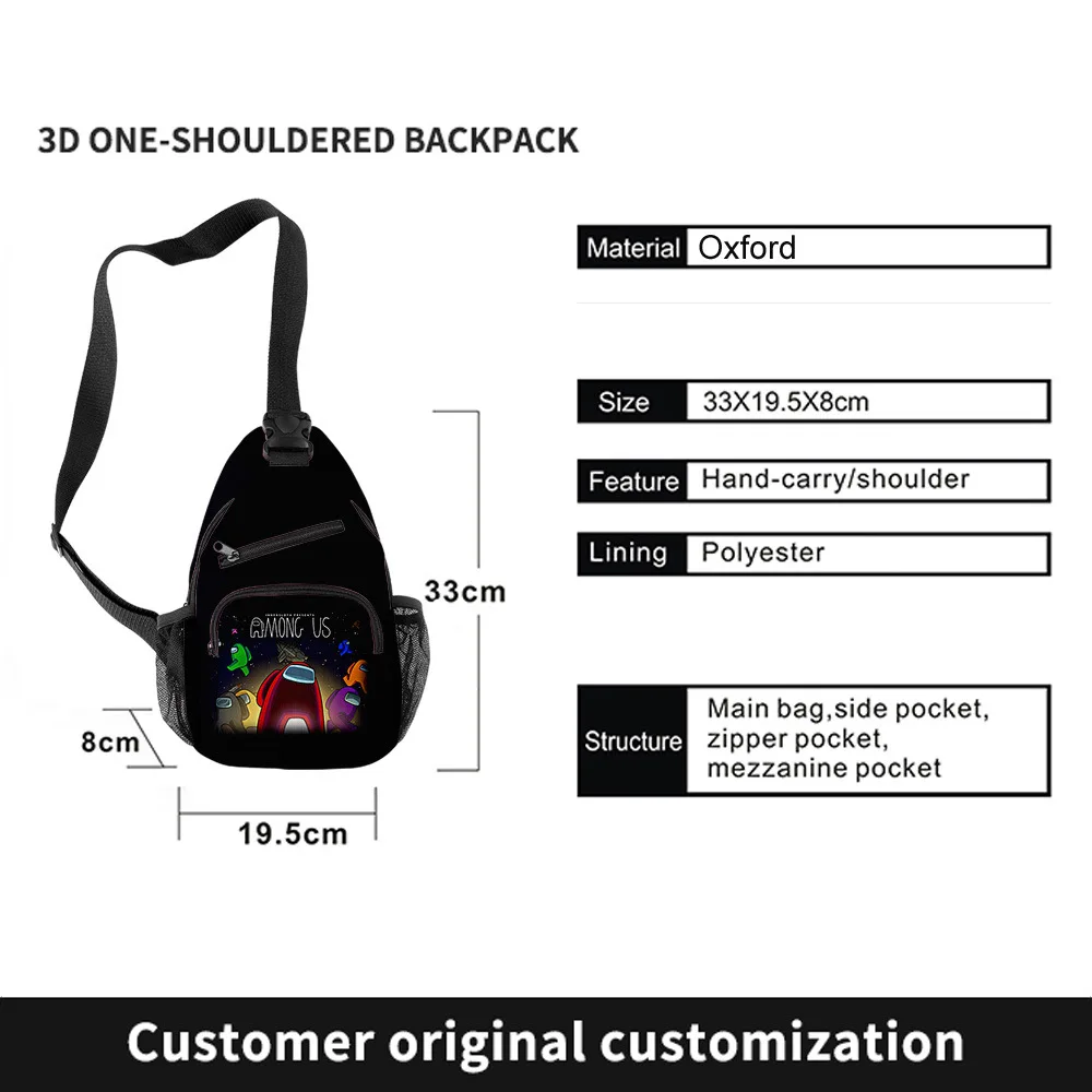 Kids Game Among Crewmate Us Impostor Schoolbag Travel Backpack Shoulder Bag Pencil Case Three-Piece Set Gift
Kids Game Among Crewmate Us Impostor Schoolbag Travel Backpack Shoulder Bag Pencil Case Three-Piece Set Gift