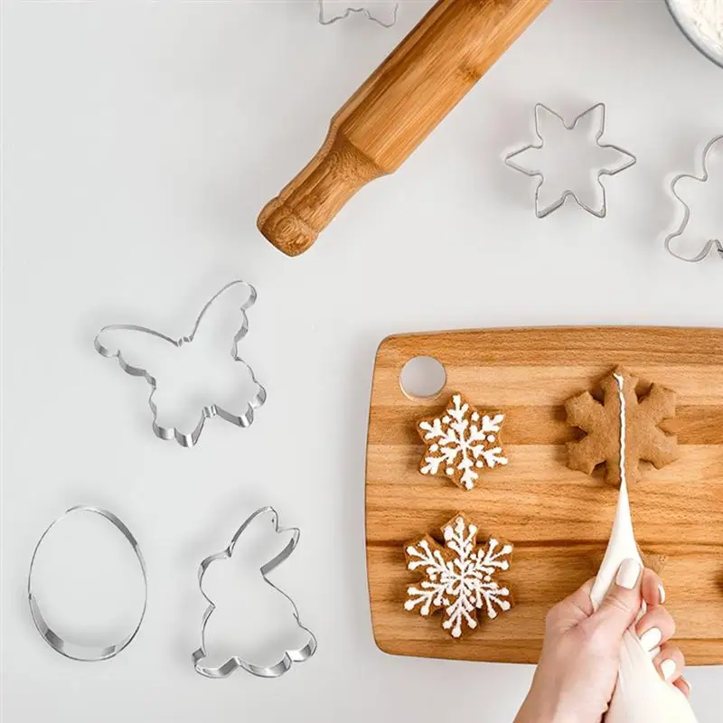 9Pcs Stainless Steel Cookie Cutters Easter Biscuit Molds Kitchen Baking Tools Easter Stainless Steel Biscuit Mold Set
9Pcs Stainless Steel Cookie Cutters Easter Biscuit Molds Kitchen Baking Tools Easter Stainless Steel Biscuit Mold Set