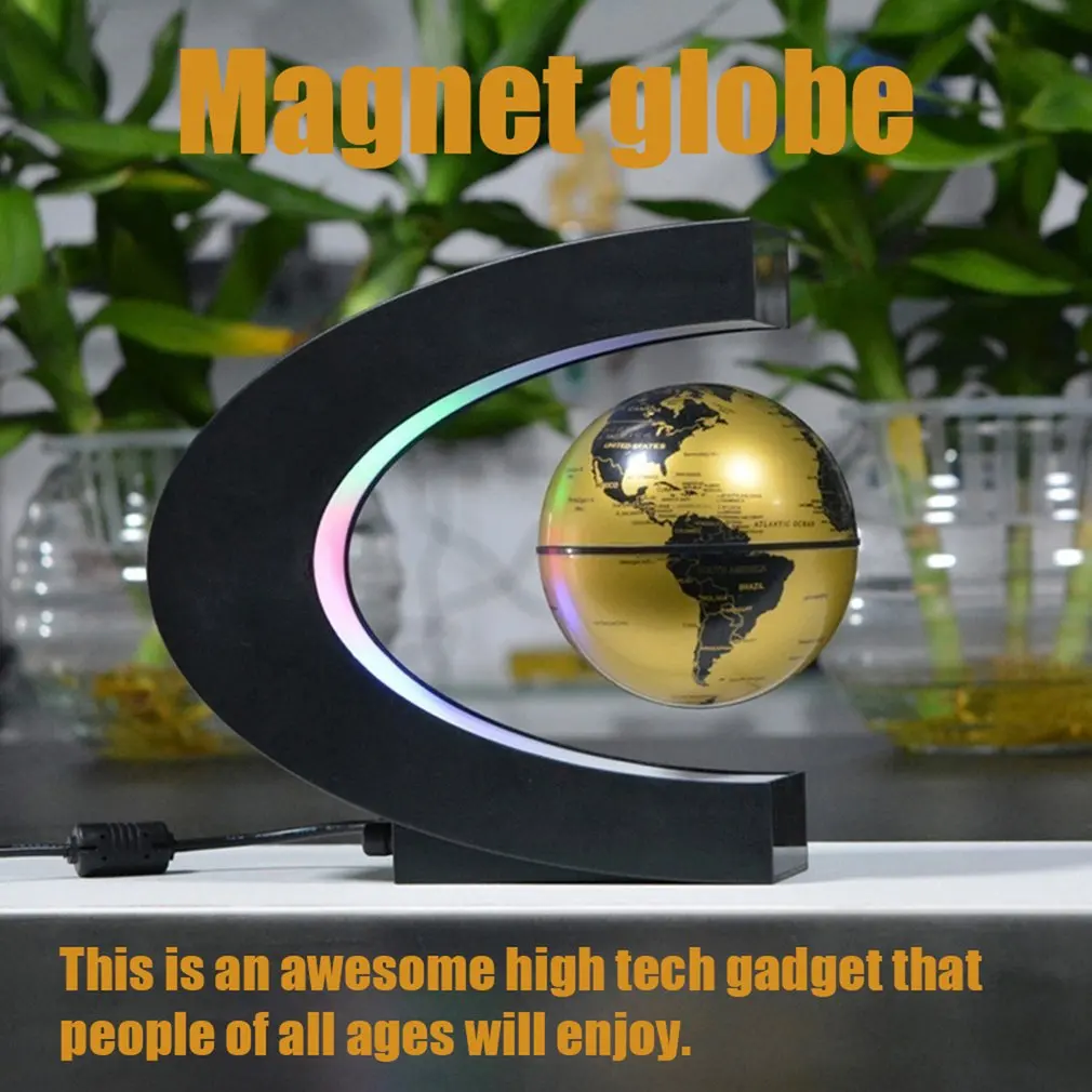 Floating Magnetic Levitation Globe School Teaching Equipment Night Light Globe Creative Gifts 110/220V AC European Power Supply
Floating Magnetic Levitation Globe School Teaching Equipment Night Light Globe Creative Gifts 110/220V AC European Power Supply