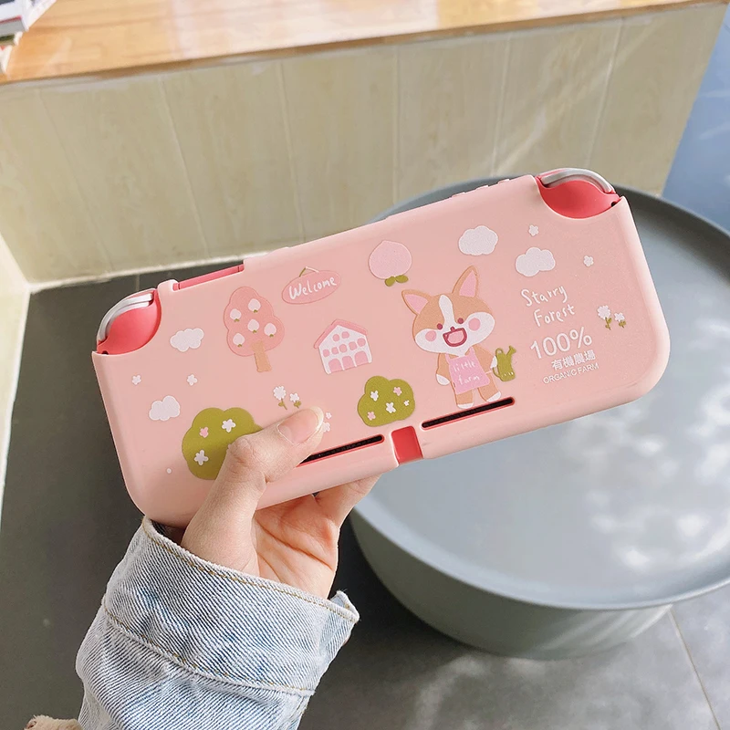 STARRY FOREST Corgi Farm cute pink soft protective case shell for nintendo switch for girls
STARRY FOREST Corgi Farm cute pink soft protective case shell for nintendo switch for girls