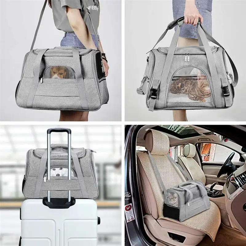 Pet Travel Carrier Bag Cat Dog Carrier Mesh Breathable Collapsible Puppy Carrier
Pet Travel Carrier Bag Cat Dog Carrier Mesh Breathable Collapsible Puppy Carrier