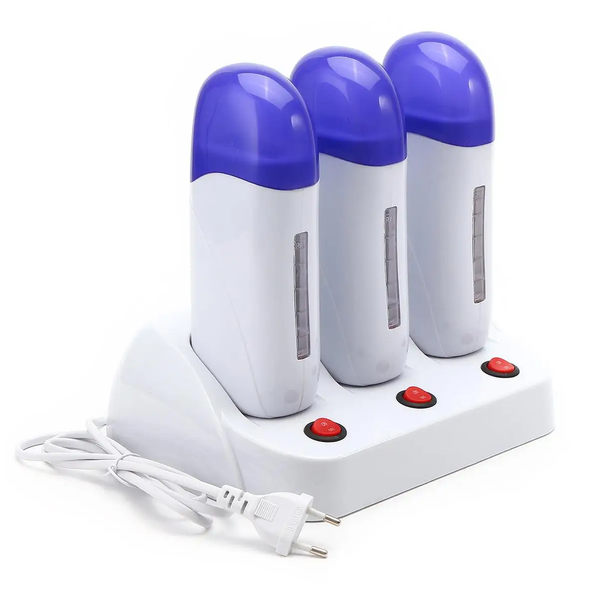 New Multifunctional Three-seat Hair Removal Wax Machine 100g Beauty Beeswax Hair Removal Heating Machine Hot Wax Machine
New Multifunctional Three-seat Hair Removal Wax Machine 100g Beauty Beeswax Hair Removal Heating Machine Hot Wax Machine