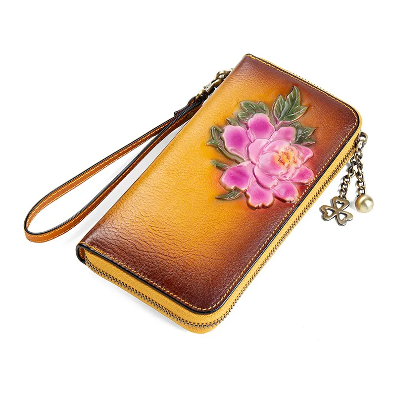 Wallet Leather Multi card large capacity hand bag RFID mobile phone bag hand bag
Wallet Leather Multi card large capacity hand bag RFID mobile phone bag hand bag