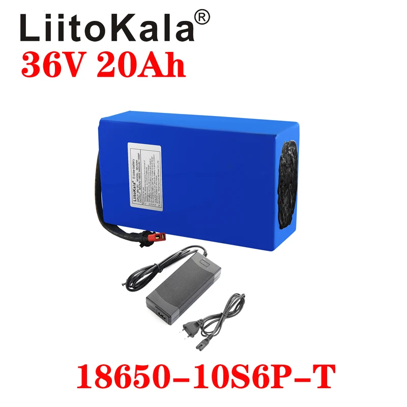 LiitoKala 36V Battery 20ah ebike battery 20A BMS 36V 20AH 18650 10S6P Lithium Battery Pack For Electric bike Electric Scooter
LiitoKala 36V Battery 20ah ebike battery 20A BMS 36V 20AH 18650 10S6P Lithium Battery Pack For Electric bike Electric Scooter