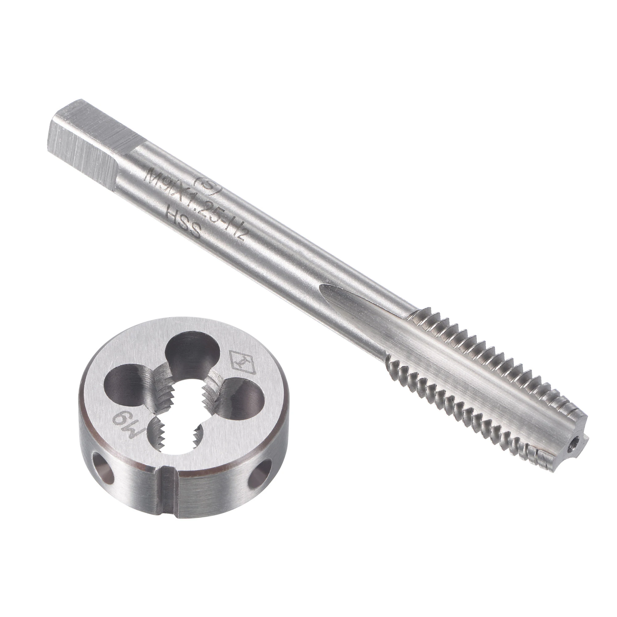 Uxcell M9 x 0.5mm Metric Tap and Die Set, HSS Machine Thread Screw Tap with Alloy Tool Steel Round Threading Die
Uxcell M9 x 0.5mm Metric Tap and Die Set, HSS Machine Thread Screw Tap with Alloy Tool Steel Round Threading Die