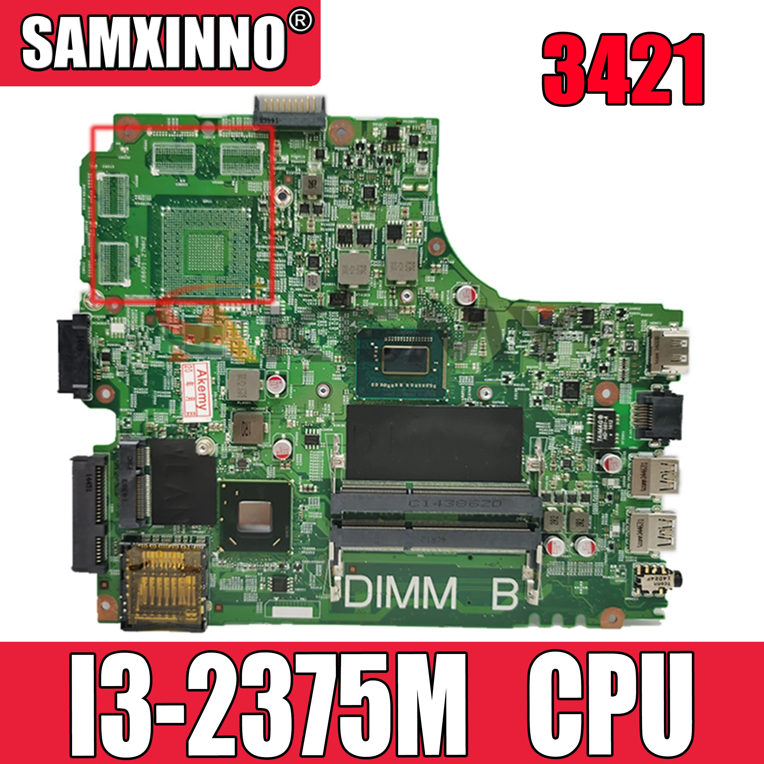 07GDDC Laptop motherboard For DELL Inspiron 14R 3421 5421 Core I3-2375M Mainboard 12204-1 DNE40-CR MB 5J8Y4 CN-07GDDC SLJ8E
07GDDC Laptop motherboard For DELL Inspiron 14R 3421 5421 Core I3-2375M Mainboard 12204-1 DNE40-CR MB 5J8Y4 CN-07GDDC SLJ8E