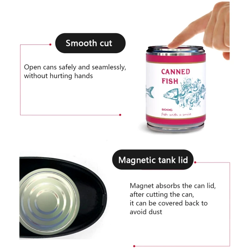 Electric Can Opener Automatic Restaurant Bottle Opener Battery Operated Handheld Jar Tin Opener Kitchen Gadgets A 
Electric Can Opener Automatic Restaurant Bottle Opener Battery Operated Handheld Jar Tin Opener Kitchen Gadgets A