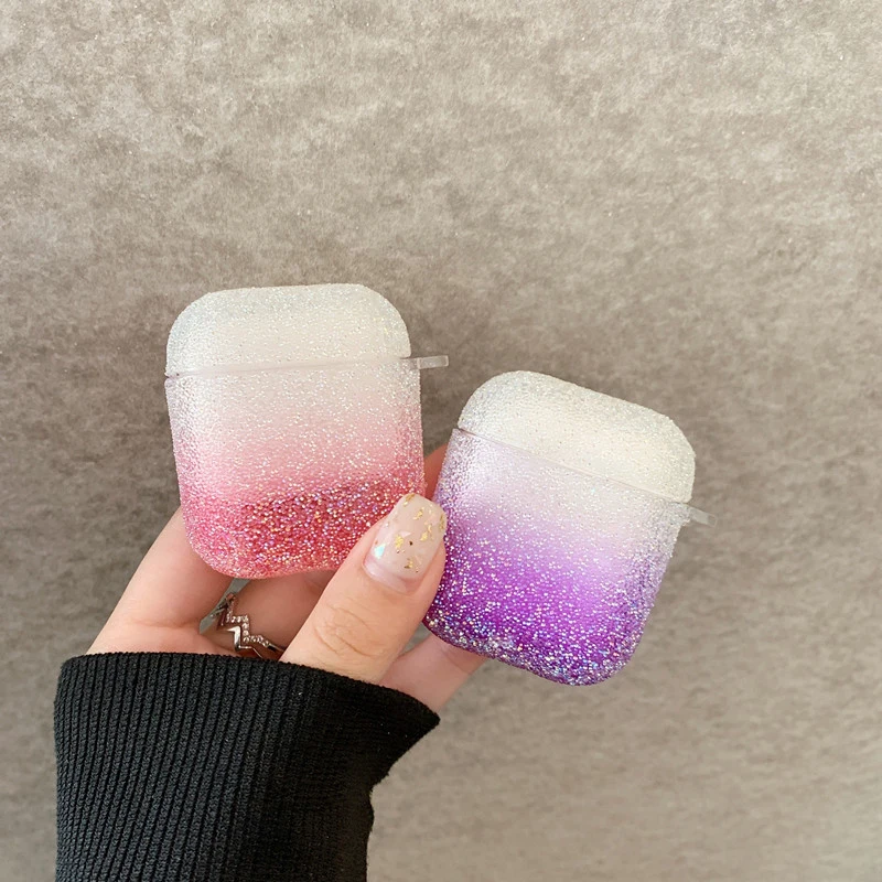 Luxury Shiny Glitter Earpods Case for Apple AirPods 2 1 Earphone Protective Etui Cover Cases Fundas Coque for AirPod Air Pods 2
Luxury Shiny Glitter Earpods Case for Apple AirPods 2 1 Earphone Protective Etui Cover Cases Fundas Coque for AirPod Air Pods 2