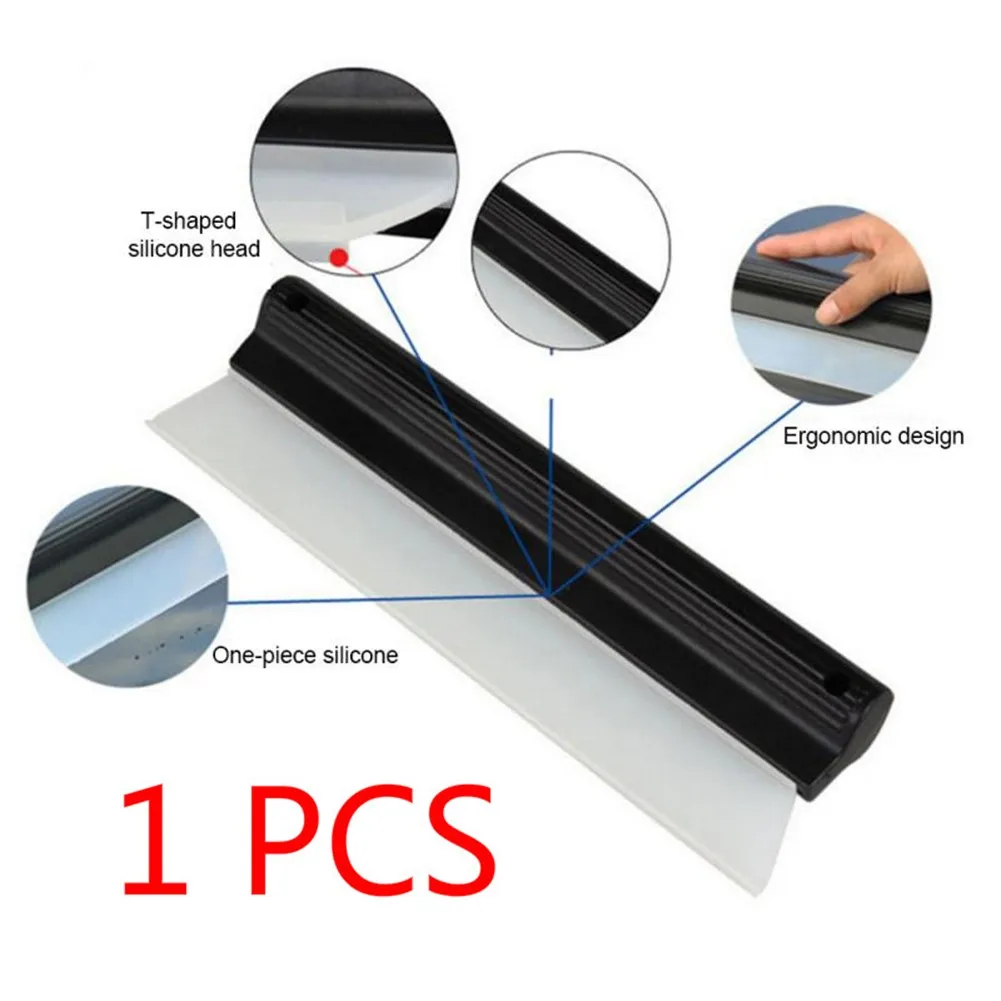 Non-Scratch Flexible Soft Silicone Handy Squeegee Car Water Wiper Clean Scraper Water Wiper 25*7.5CM
Non-Scratch Flexible Soft Silicone Handy Squeegee Car Water Wiper Clean Scraper Water Wiper 25*7.5CM
