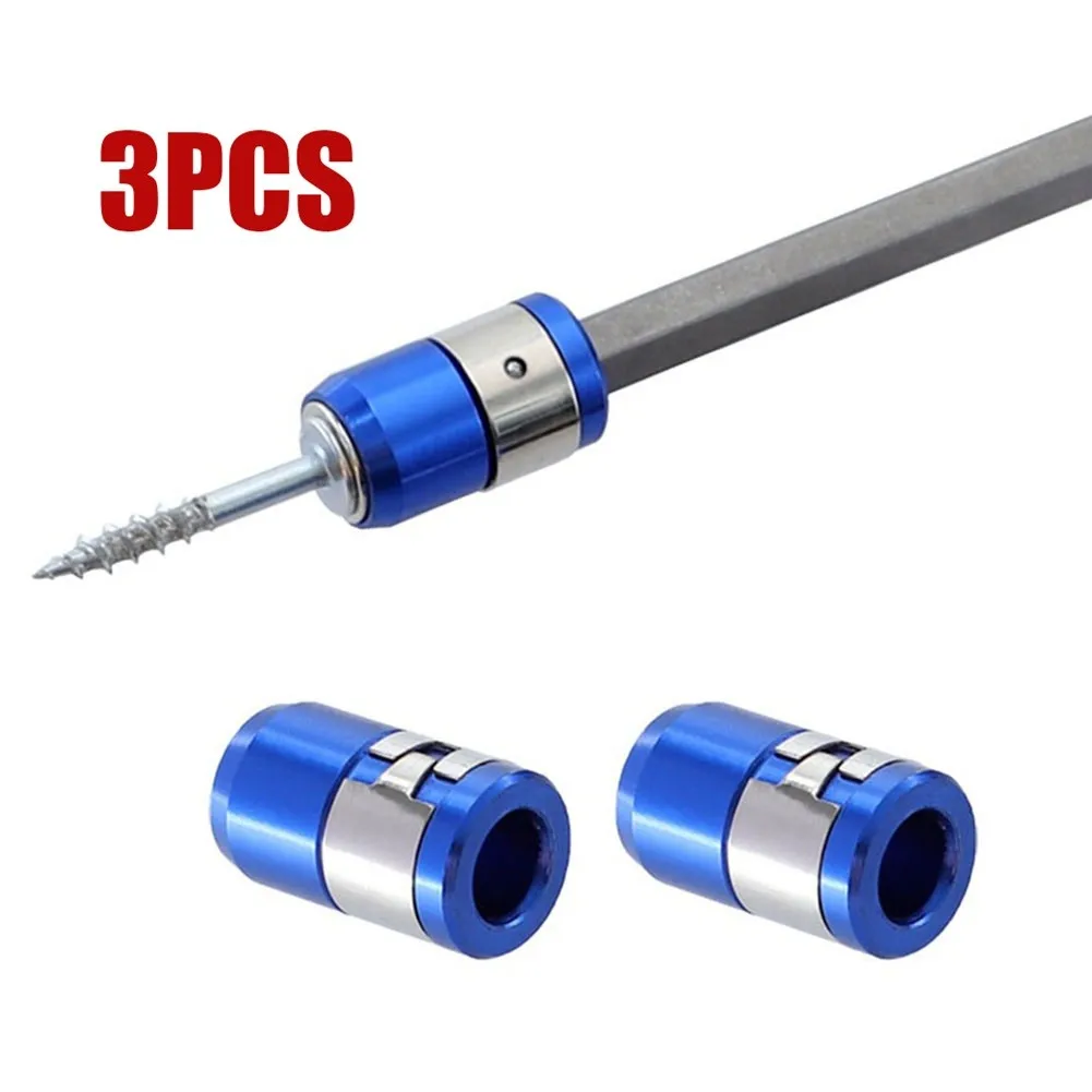 3 Pcs Screwdriver Bits Magnetizer Ring 21mm Steel Sleeve Removable Universal Electric Drill Accessories
3 Pcs Screwdriver Bits Magnetizer Ring 21mm Steel Sleeve Removable Universal Electric Drill Accessories
