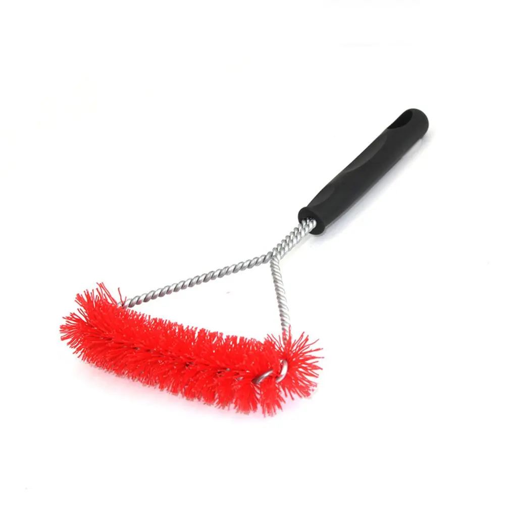 NEW 11 Inch Barbecue Three Curl Cleaning Brush Handle Stainless Steel Wire Safety Grill Easy To Clean Durable Brush
NEW 11 Inch Barbecue Three Curl Cleaning Brush Handle Stainless Steel Wire Safety Grill Easy To Clean Durable Brush