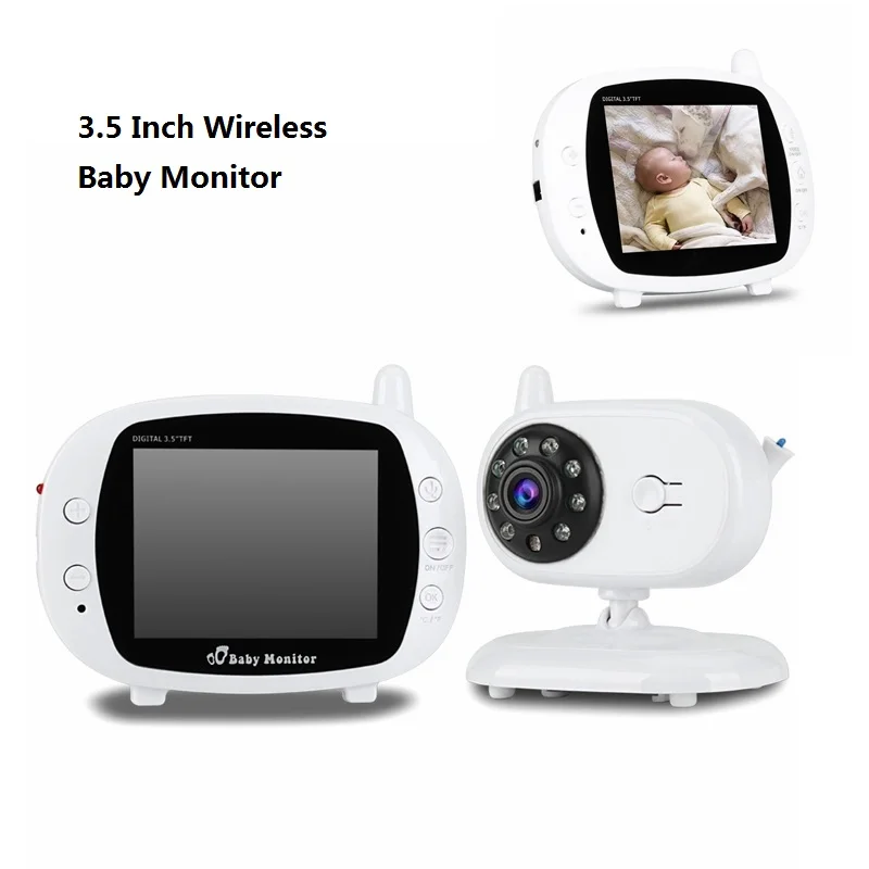 3.5 Inch Wireless Digital Video Baby Monitor Night Vision Security Camera Temperature Monitoring
3.5 Inch Wireless Digital Video Baby Monitor Night Vision Security Camera Temperature Monitoring