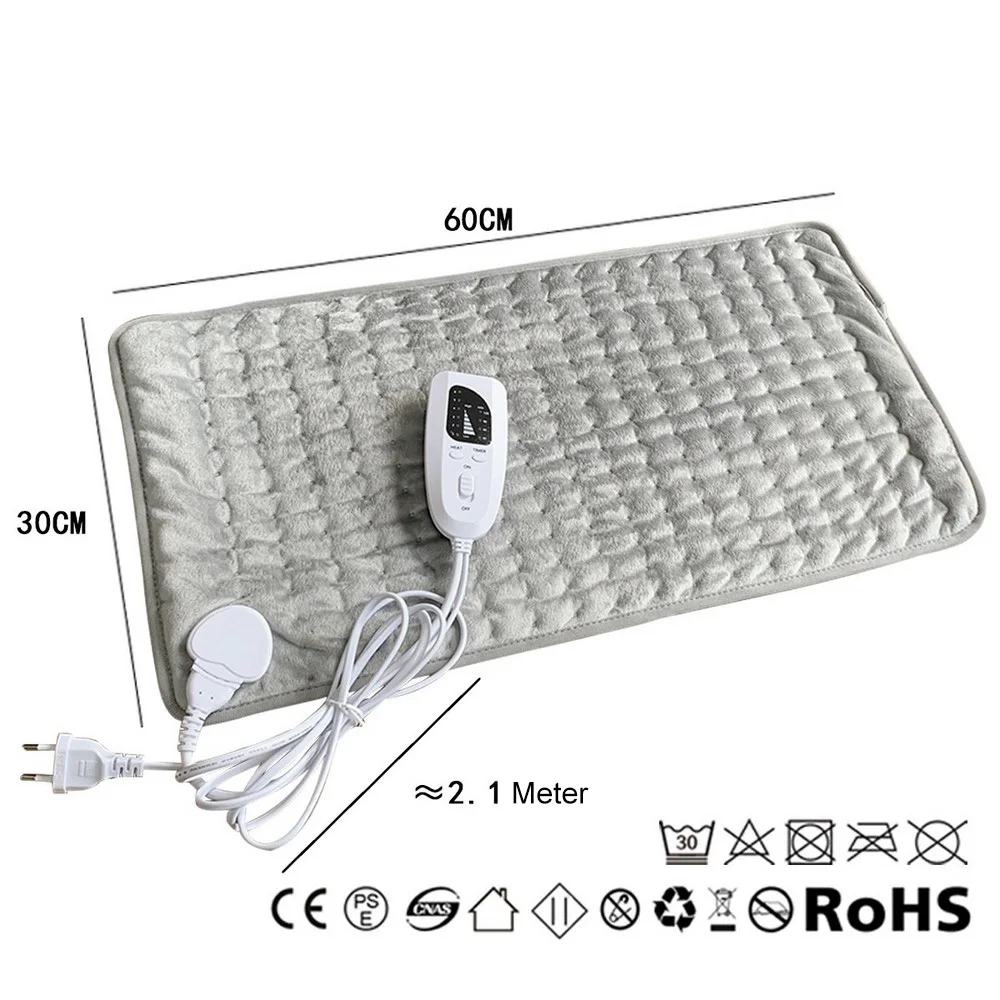 Electric Heating Pad 100-240V Electric Heating Blanket Intelligent Temperature Control Physiotherapy Heat Therapy Foot Warmer
Electric Heating Pad 100-240V Electric Heating Blanket Intelligent Temperature Control Physiotherapy Heat Therapy Foot Warmer