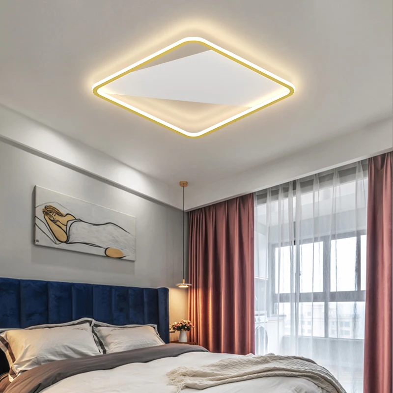 Minimilism LED Ceiling light Balck&Gold frame Ceiling lamp for Bedroom Living room Kiechen PVC Acrylic lamp shade Fixtures
Minimilism LED Ceiling light Balck&Gold frame Ceiling lamp for Bedroom Living room Kiechen PVC Acrylic lamp shade Fixtures