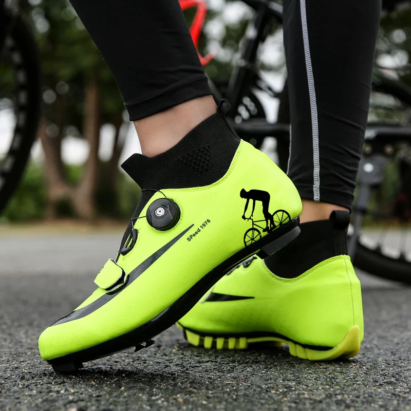 Winter High-top Mountain Road Cycling Shoes Professional Bicycle Shoes Men Women Self-Locking Cleats Carbon Bike Sneakers Green
Winter High-top Mountain Road Cycling Shoes Professional Bicycle Shoes Men Women Self-Locking Cleats Carbon Bike Sneakers Green