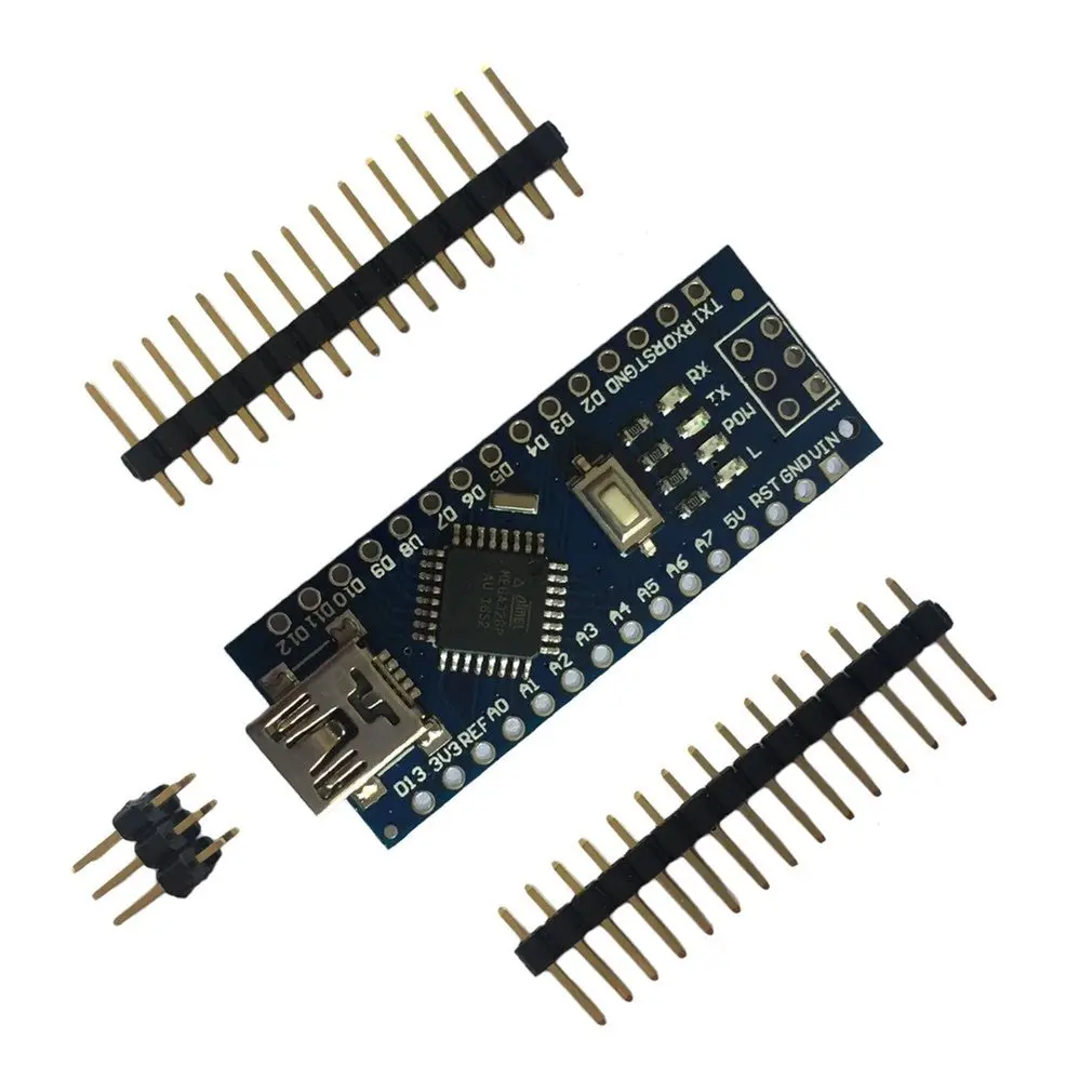 Mini Breadboard-friendly USB Nano V3.0 ATmega328 5 в Micro-контроллер плата регулятора напряжения для Arduino-совместимая
Mini Breadboard-friendly USB Nano V3.0 ATmega328 5 в Micro-контроллер плата регулятора напряжения для Arduino-совместимая