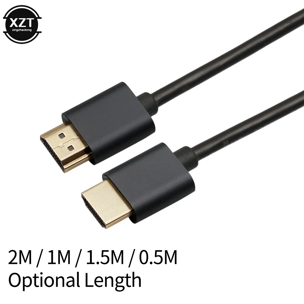 HDMI-совместимый кабель 4K тонкий к 2 0 кабелю для HDMI-совместимого разветвителя PS4/PS3