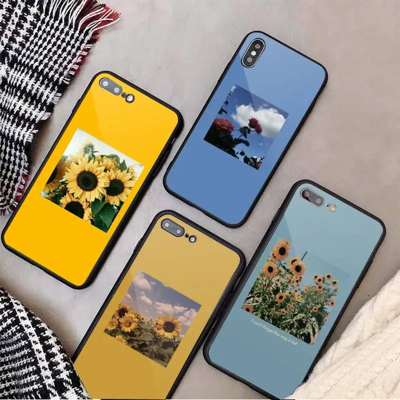 Rose Flowers Sunflower aesthetics pattern Phone Case Tempered glass For iphone 6 7 8 plus X XS XR 11 12 13 PRO MAX mini
Rose Flowers Sunflower aesthetics pattern Phone Case Tempered glass For iphone 6 7 8 plus X XS XR 11 12 13 PRO MAX mini