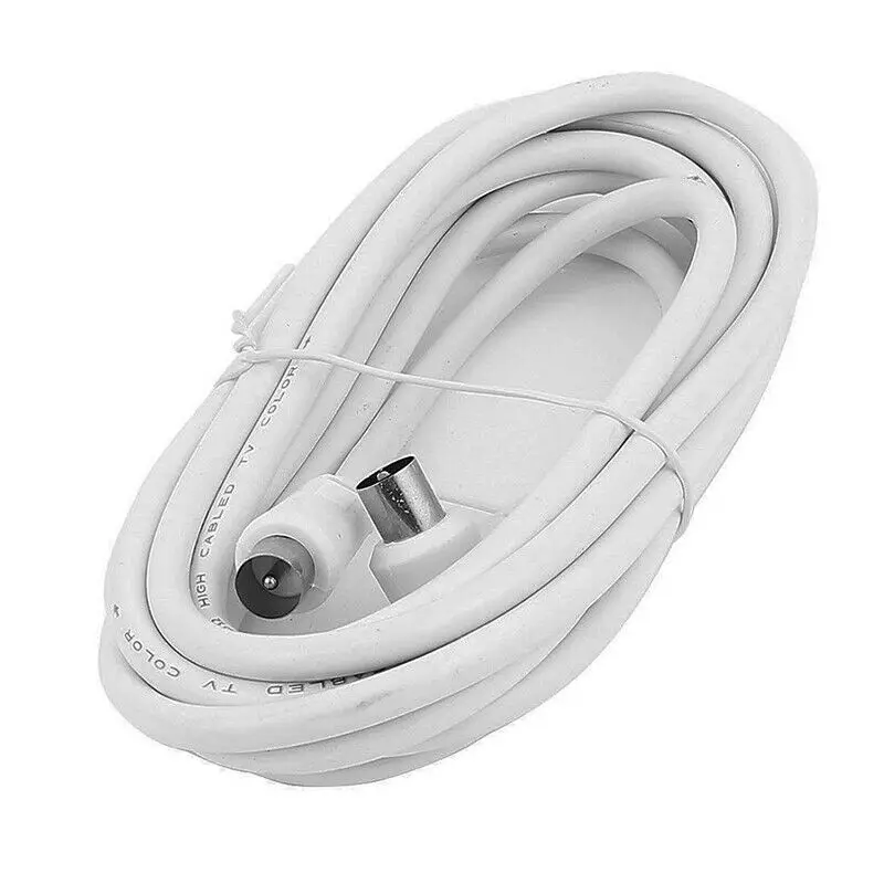 1Pc Rf Enkele Coax Kabel Tv Rf Kabel 1M 1.5M 2M Rca Coaxiale Antenne Antenne Lood kabel Male Naar Mannelijke Witte
1Pc Rf Enkele Coax Kabel Tv Rf Kabel 1M 1.5M 2M Rca Coaxiale Antenne Antenne Lood kabel Male Naar Mannelijke Witte