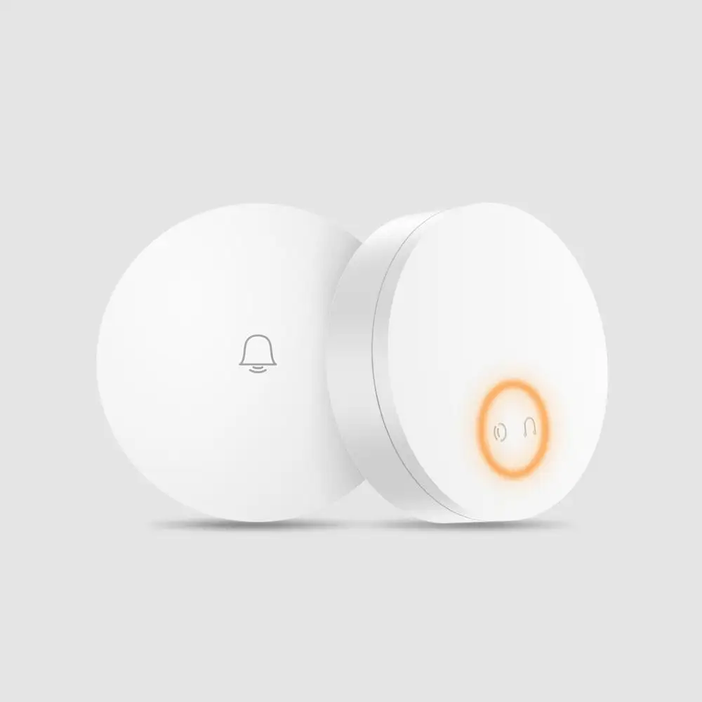 Xiaomi Mijia Linptech wifi самогенерирующийся беспроводной дверной звонок работает с