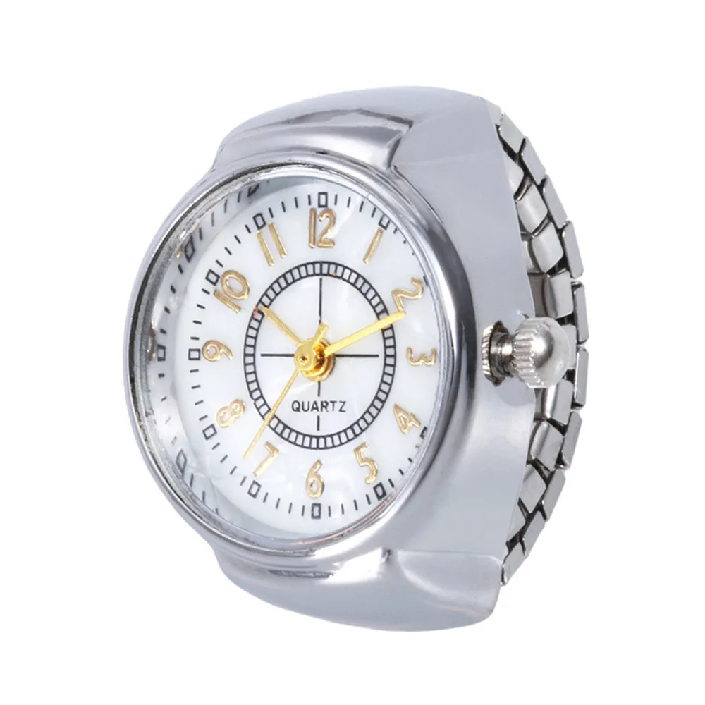 Dial Quartz Analog Watch Creative Steel Cool Elastic Quartz Finger Ring Watch Men Women Watches Concise All-match Casual Watch
Dial Quartz Analog Watch Creative Steel Cool Elastic Quartz Finger Ring Watch Men Women Watches Concise All-match Casual Watch