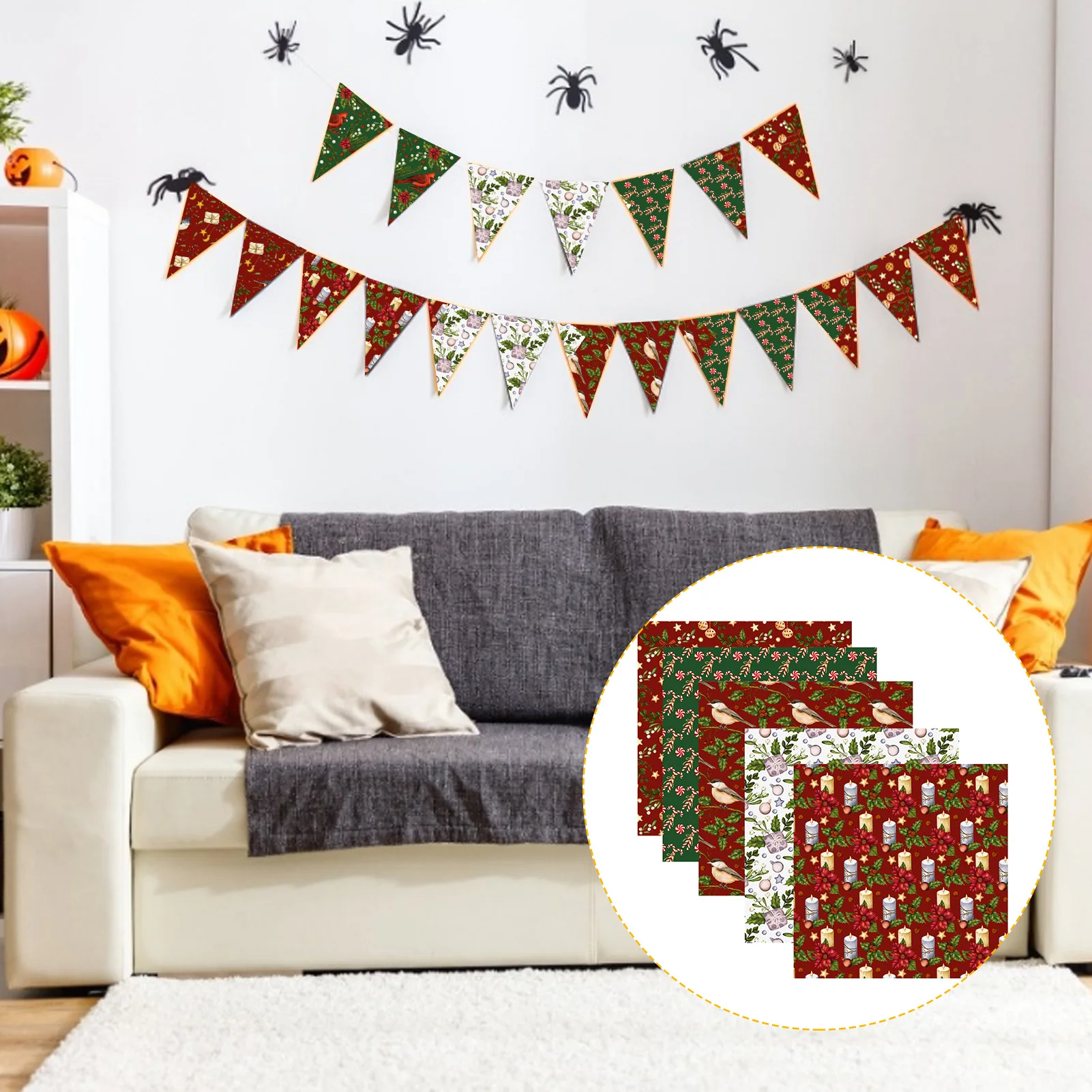 Christmas DIY Craft Fabric Sewing Squares Cotton Craft Fabric For Patchwork Soft And Comfortable Easy To Fold Or Sew
Christmas DIY Craft Fabric Sewing Squares Cotton Craft Fabric For Patchwork Soft And Comfortable Easy To Fold Or Sew