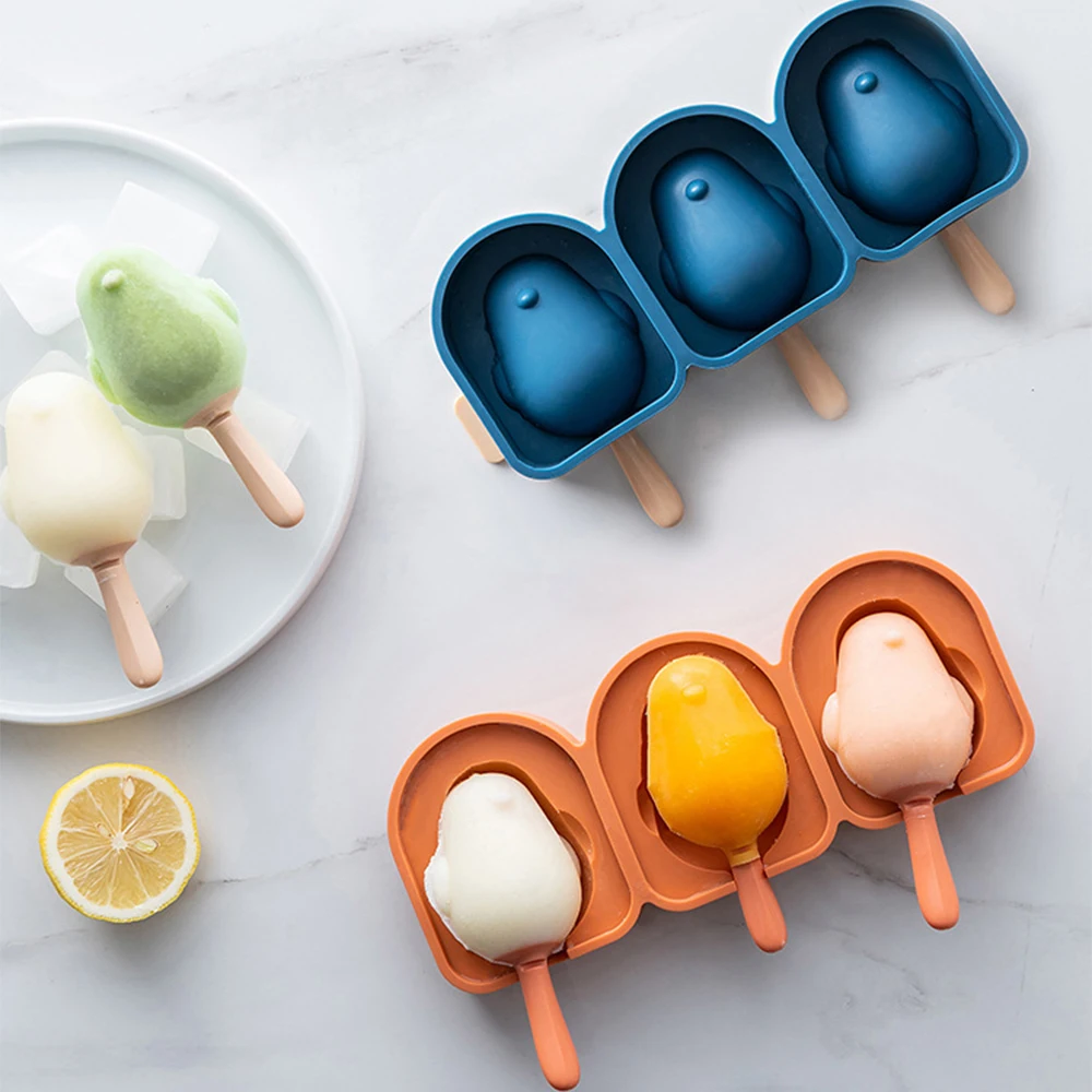1PC Ice Cream Mold with Sticks Reusable Silicone Bird Shape Ice Cube Tray with Lid DIY Dessert Cake Freezer Fruit Maker Mould
1PC Ice Cream Mold with Sticks Reusable Silicone Bird Shape Ice Cube Tray with Lid DIY Dessert Cake Freezer Fruit Maker Mould