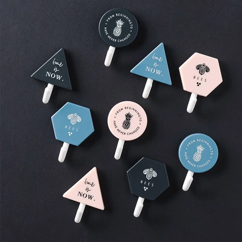 3pcs/set Key Holde Wall Hook Rack Hanger Storage Holder Hanging Kitchen Bathroom Clothes Key Towel Minimalist Home Decoration
3pcs/set Key Holde Wall Hook Rack Hanger Storage Holder Hanging Kitchen Bathroom Clothes Key Towel Minimalist Home Decoration