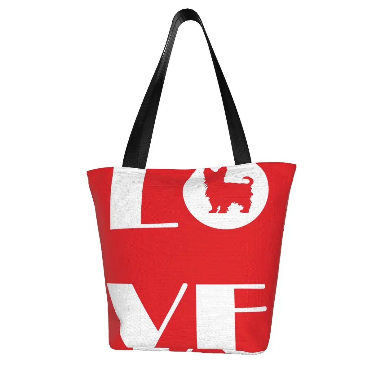 Yorkshire Terrier Shopping Bag School Polyester Handbags Female Gift Retro Bags 
Yorkshire Terrier Shopping Bag School Polyester Handbags Female Gift Retro Bags