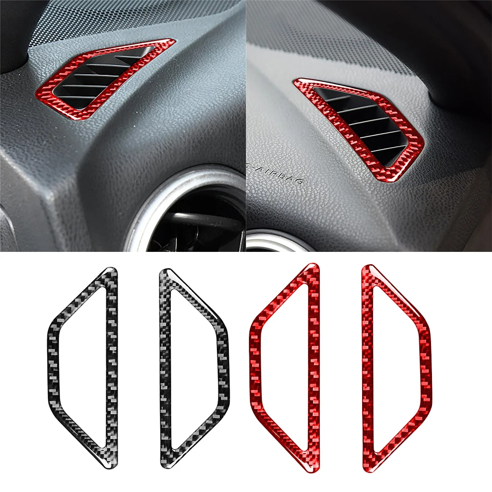 Fit for Subaru BRZ Toyota 86 2017-2019 Soft Real Carbon Fiber Dashboard Side Air Outlet Vent Cover Trim Car Accessories
Fit for Subaru BRZ Toyota 86 2017-2019 Soft Real Carbon Fiber Dashboard Side Air Outlet Vent Cover Trim Car Accessories
