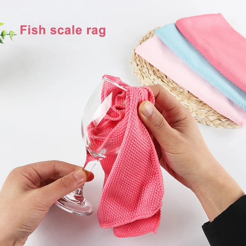 HOT Fish Scale Microfiber Polishing Cleaning Cloth 5/10pcs Soft Microfiber Cleaning Towel Absorbable Glass Kitchen NDS
HOT Fish Scale Microfiber Polishing Cleaning Cloth 5/10pcs Soft Microfiber Cleaning Towel Absorbable Glass Kitchen NDS