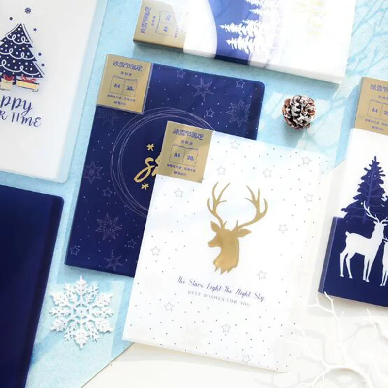 Christmas Ice And Snow Festival Data Book Office File Bag Small Fresh Folder File Bags Storage School Office Stationery
Christmas Ice And Snow Festival Data Book Office File Bag Small Fresh Folder File Bags Storage School Office Stationery