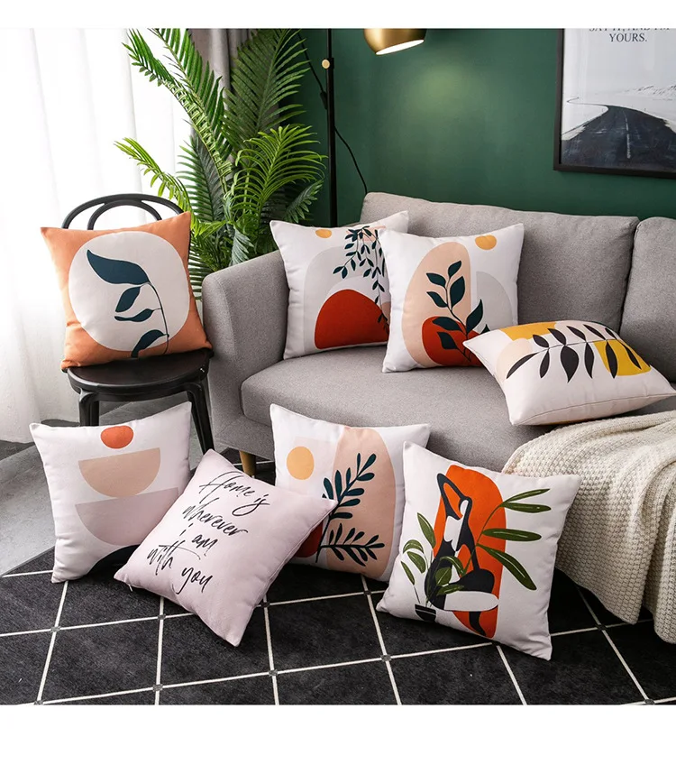 Morandi Abstract Plant Pillow Cover 45x45 Super Soft and Short Plush Home Decoration Living Room Sofa Cushion Cover
Morandi Abstract Plant Pillow Cover 45x45 Super Soft and Short Plush Home Decoration Living Room Sofa Cushion Cover