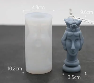 New King and Queen Silicone Candles Molds Manual Creative Aromatherapy Candle Mold Home Decor
New King and Queen Silicone Candles Molds Manual Creative Aromatherapy Candle Mold Home Decor