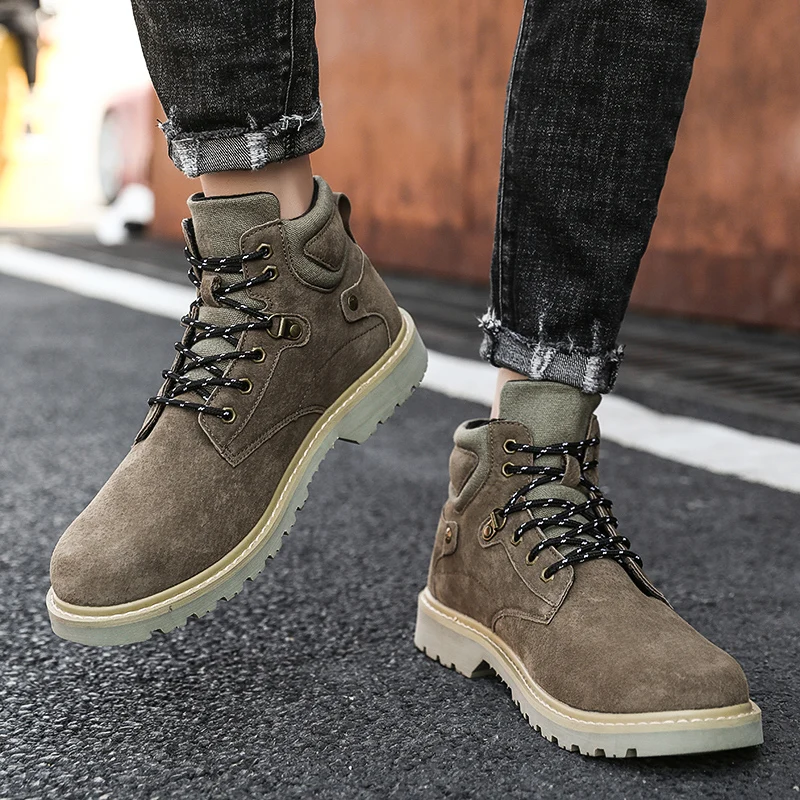 Boots Work Designer Men Shoes Men's Leather Winter Boots Spring And Autumn Men's Desert Mens Sports Breathable
Boots Work Designer Men Shoes Men's Leather Winter Boots Spring And Autumn Men's Desert Mens Sports Breathable