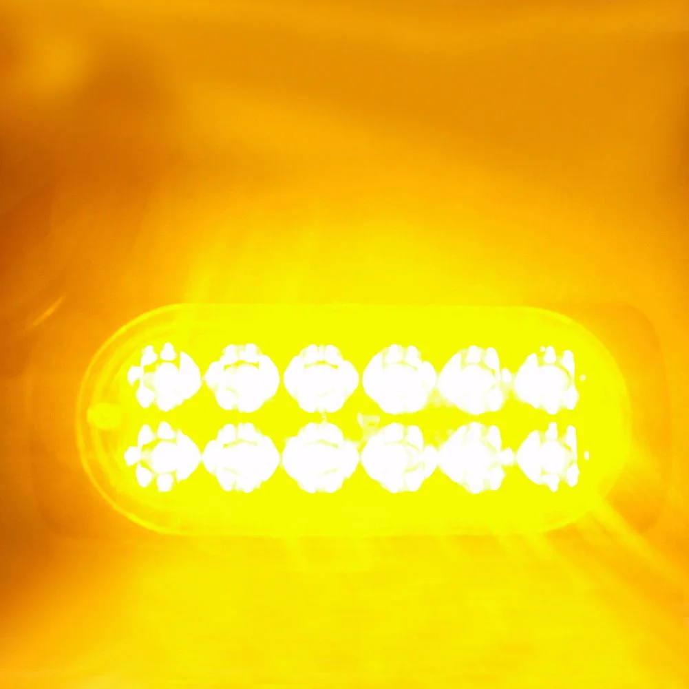 New 4 Pcs Amber 12 LED 36W Strobe Work Light Bar Beacon Flash Emergency Car Accessories Wholesale Quick Delivery Dropshipping
New 4 Pcs Amber 12 LED 36W Strobe Work Light Bar Beacon Flash Emergency Car Accessories Wholesale Quick Delivery Dropshipping